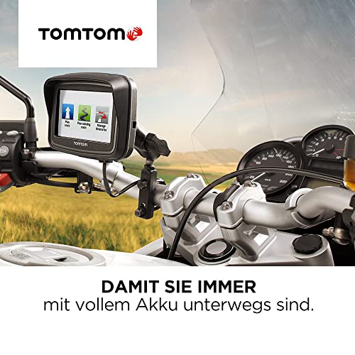 TomTom Motorrad Akkuladekabel für alle TomTom RIDER Motorrad Navi Modelle (ältere Modelle, siehe Kompatibilitätsliste… - Image 3