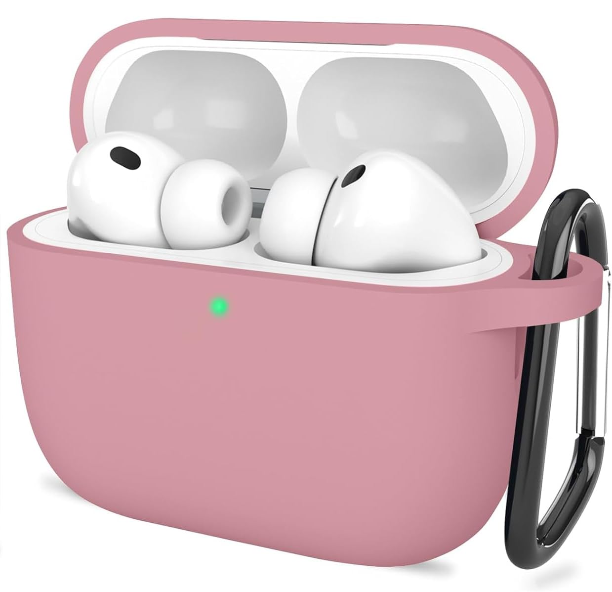 New Soft Silicone Case Compatible with Apple AirPods Pro 3 Generation (2025) Protective Silicone 360° Full Protection Dust-Proof Shockproof Case Cover with Hook (Cover Only) (Black) — Amazon image 18