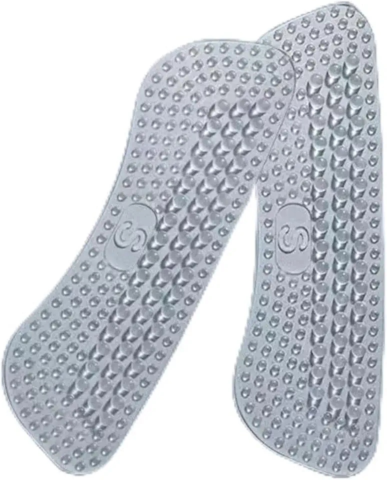 4 adesivos transparentes de silicone no calcanhar, almofadas antiderrapantes, protetor de cuidados com o calcanhar para os pés, inserções antiderrapantes, pequeno