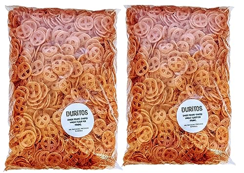 2 x Duros de Harina conocida como pasta para duros, duritos, duros, pasta para durito, chicharrones, churritos, ruedas mexicanas, 1000 g