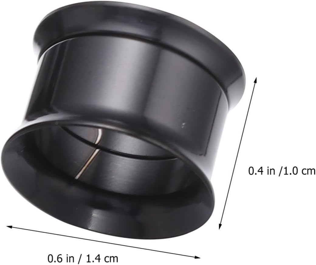 Double Flared Ear Tunnel Plugs Stainless Steel 2pcs for People