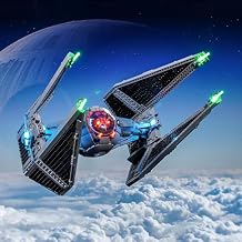 BRIKSMAX Led Lighting Kit for Lego-75382 UCS TIE Interceptor - متوافق مع مجموعة بناء Lego Star Wars - لا يشمل مجموعة Lego