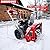 A-iPower 24 Inch Two-Stage Gas Snow Blower, Self-Propelled Snow Clearing Power, 212cc Engine with Electric Start, 190°Chute Rotation, LED Light