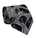 M. C. Escher Another World Tie – Black/blue