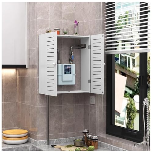 Yiustldd Gabinete para Cubierta de Radiador, Gabinete con Estante de Rejilla con Rejilla, Cubierta Decorativa para Radiador con Ventilación de Seguridad y Vapor para Hogar y Oficina
