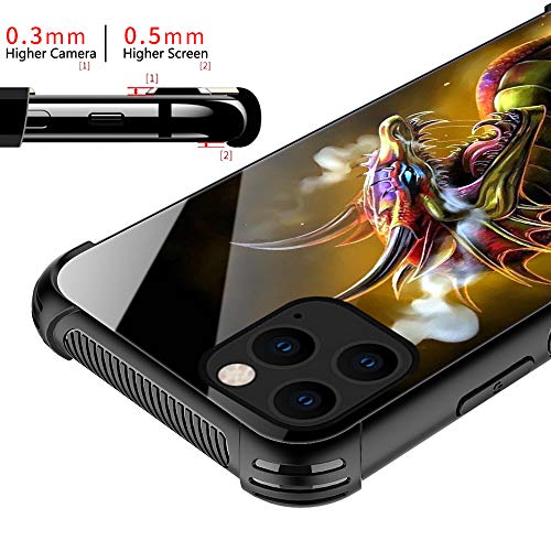 Compatible With Iphone 12 Pro Max Case,Epic Dragon Iphone 12 Pro Max Cases For Men Boy,Drop Protection Cool Pattern With Soft Tpu Bumper Case For Apple Iphone 12 Pro Max Case 6.7-Inch #TOP3