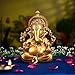 Artarium Ganesha Idol for Car Dashboard Decorative Ganesh Murti for Diwali Pooja Vighnaharta Lord Ganesha Statue for Home Temple Decor and Spiritual Gift Height 3.5 Inch