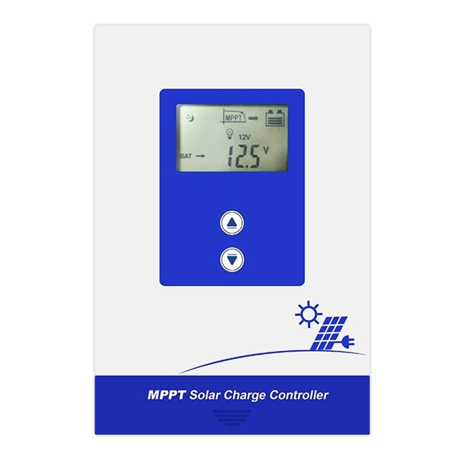Controlador De Carga Solar MPPT 20A 30A 40A Regulador De Batería De Litio De Plomo Ácido 12V 24V Controlador Solar Pantallas LCD(30A)