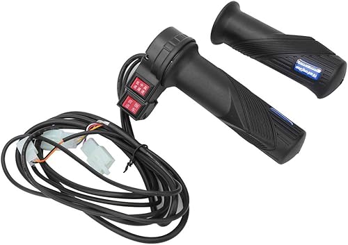 Miniatura 9 de Empuñadura de acelerador de bicicleta eléctrica con control de 3 velocidades, agarre de acelerador universal para bicicleta eléctrica