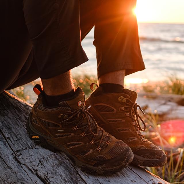 Image of Merrell Unisex Adult Men's and Women's Recycled Cushioned Ankle Socks - 6 & 12 Pairs - Hiking Arch Support