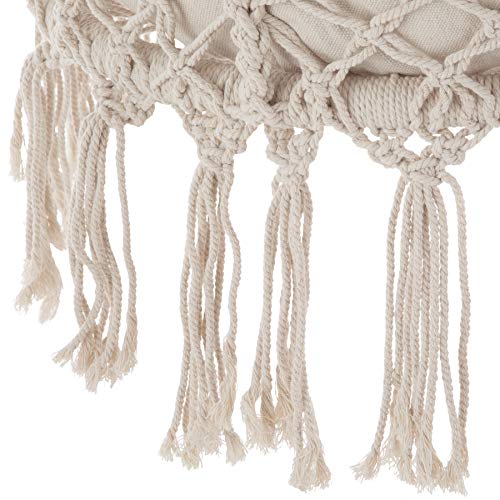 tectake Indoor und Outdoor Hängesessel, Terrassen und Balkonmöbel, Hängesessel mit Gestell, robuste Konstruktion mit… – Bild 8