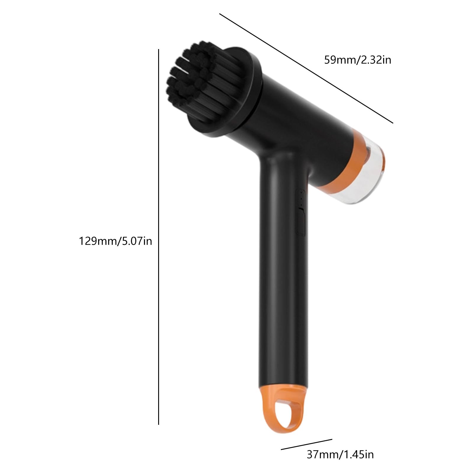 Estropajos eléctricos inalámbricos con 5 cabezales de cepillos intercambiables, limpiadores eléctricos recargables para baño, azulejos, cocina, fregadero, suelos, lechadas, cepillos recargables de