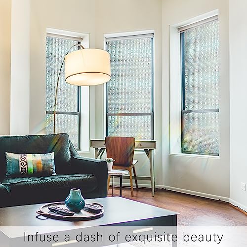 Film decorativo para ventana Fireworx Rainbow 17.5 x 78.7 pulgadas miniatura 6