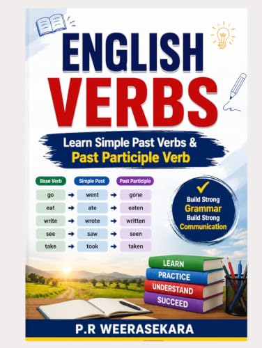 English Verbs: Learn Simple Past Verbs & Past Participle Verb