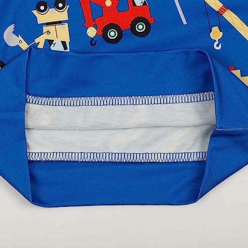 Image of Popshion Toddler Boys Sweatshirts Dinosaur Long Sleeve Pullover Crewneck Shirts Cartoon Tee Sport Tops for Kids 1-8T