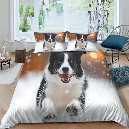Housse de couette Hanoukka Super King 260x220 en microfibre - 4