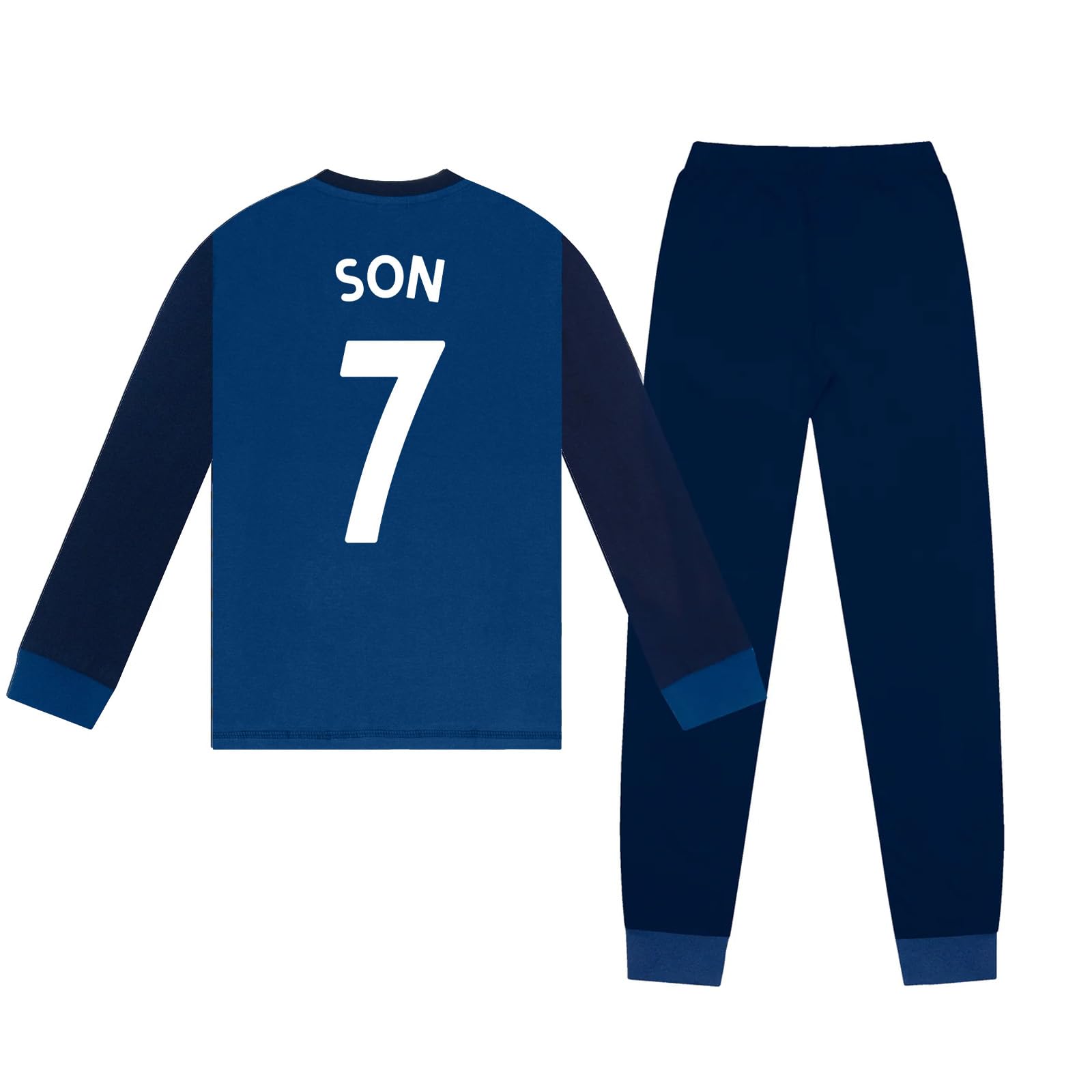 Tottenham Hotspur FC Boys Son 7 Long Pyjamas Navy 9-10 Years