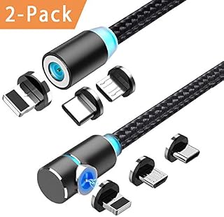 Crozziz Magnetic Phone Charging Cable, 3 in 1 Cable