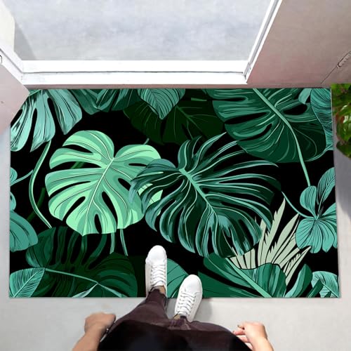 Paillasson 80x120 cm tapis entrée antidérapant lavable pour votre maison - 5