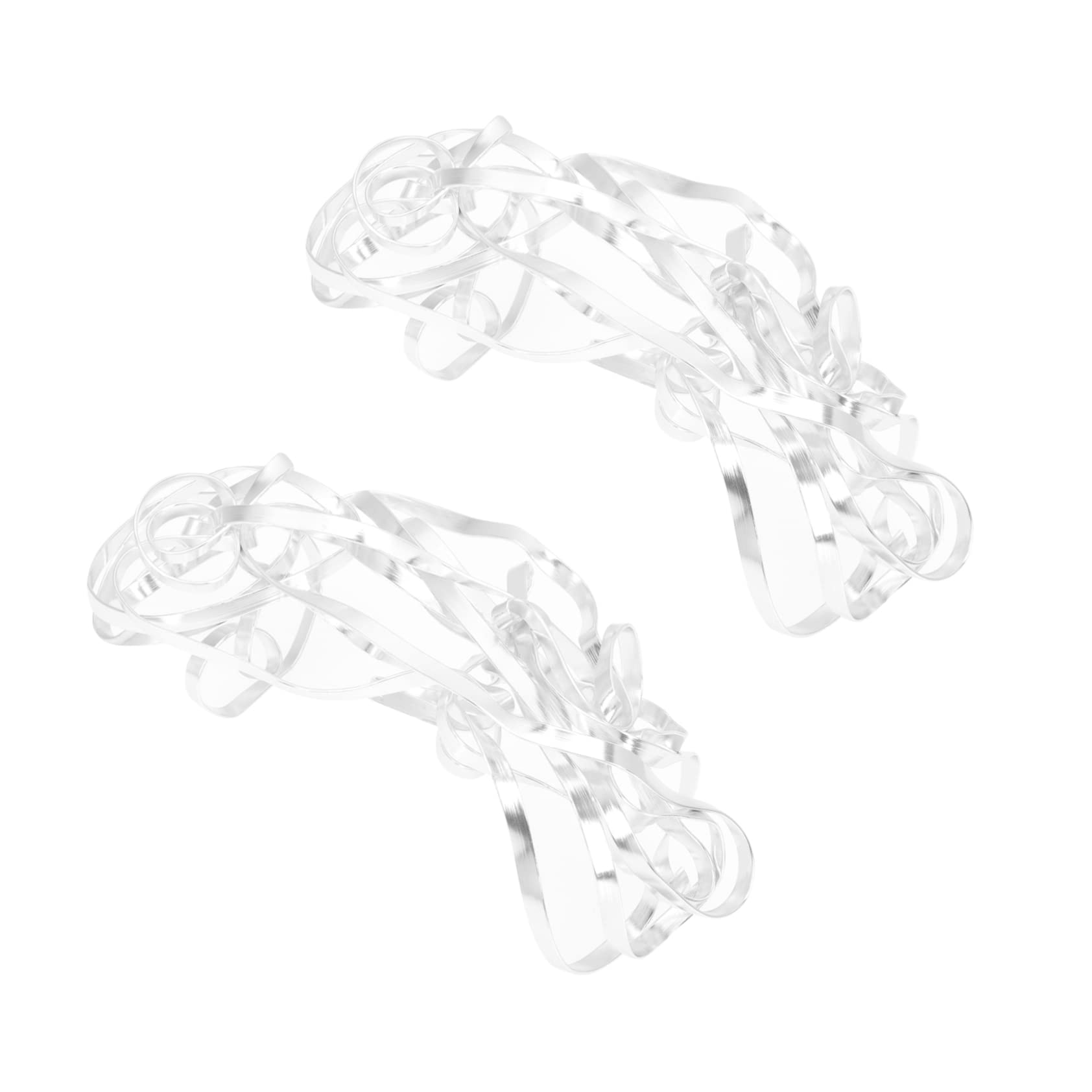 IWOWHERO 2 Pcs Flower Arranging Grids Reusable Floral Grid for Vase Fixed Flower Arrangement Cage Mesh Supplies