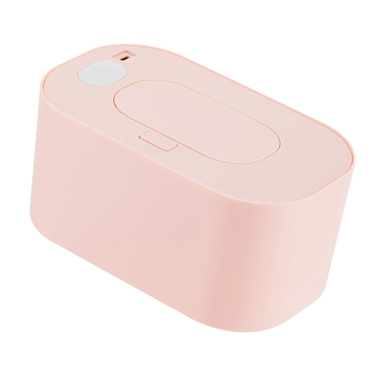 Baby Wipe Warmer Convenient Portable Infant Wipe Heating Box for Travel Home Pink-image-38