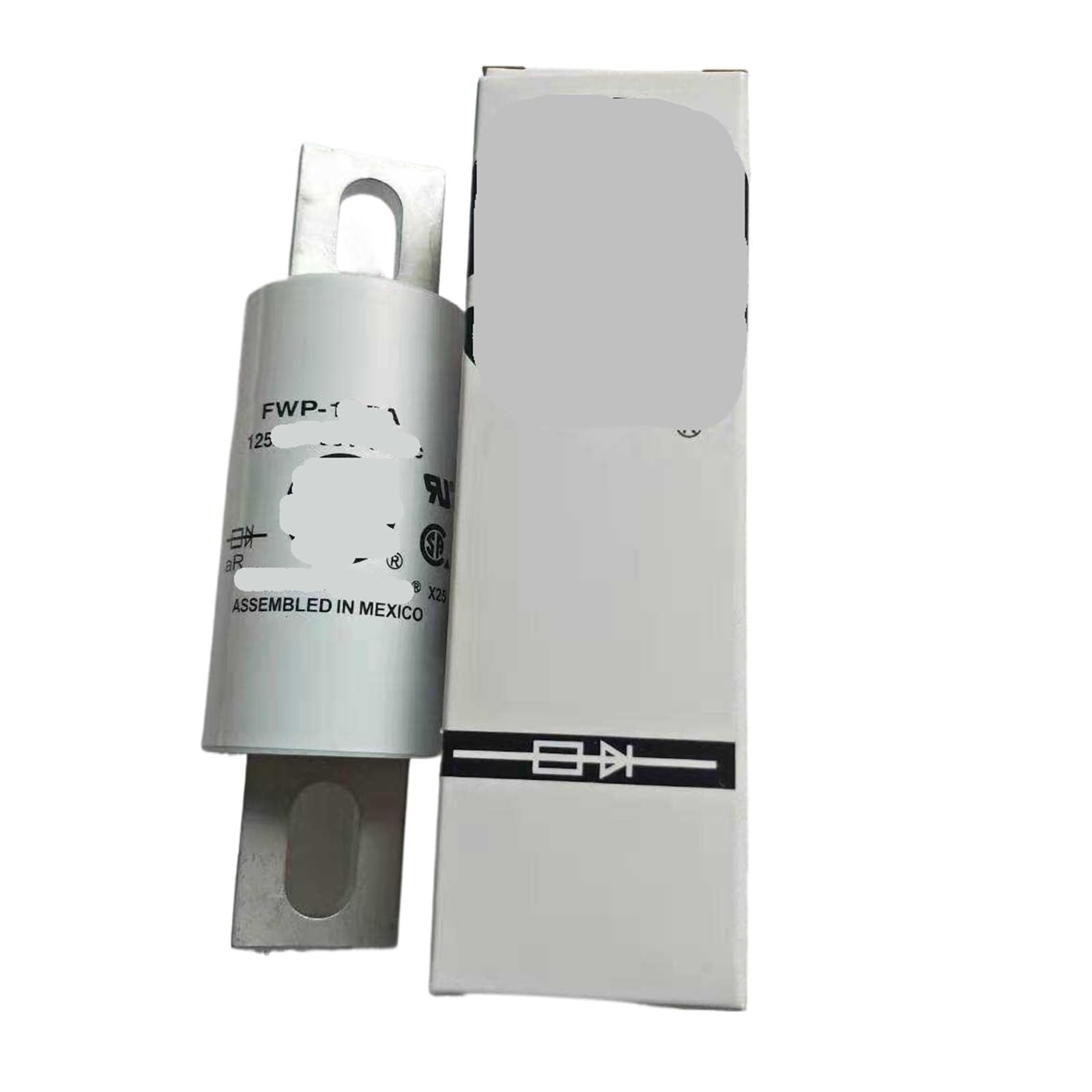 Fusible FWP 700V 125A cartouche de protection industrielle pour circuits