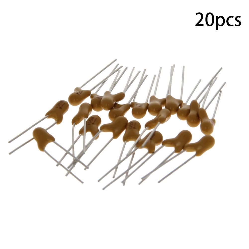 Uxcell 2.2uF 25V Tantalum Capacitors - 10pcs Yellow Radial Electrolytic Capacitors For DIY Electronics - View #7