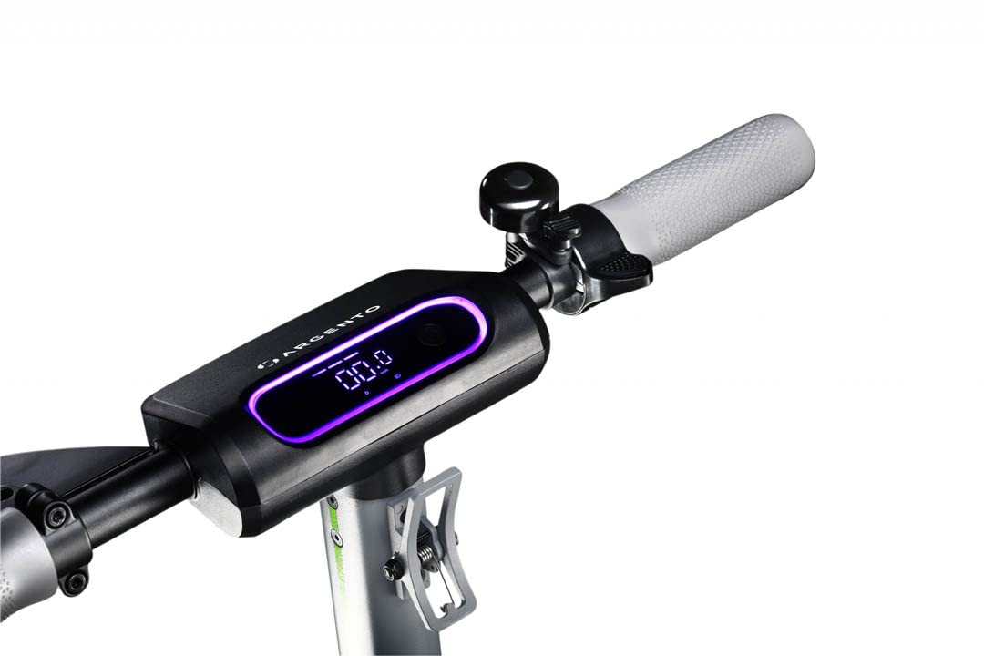Monopattino elettrico Argento Active Sport, con led laterali e frecce direzionali