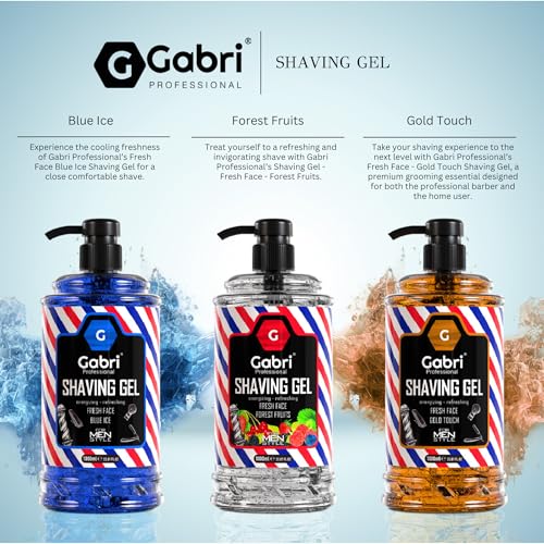 Gabri Rasiergel Shaving Gel | Legendärer Frische-Effekt und Perfektes Rasiergel für Ein Frisches Gesicht… – Ansicht 4
