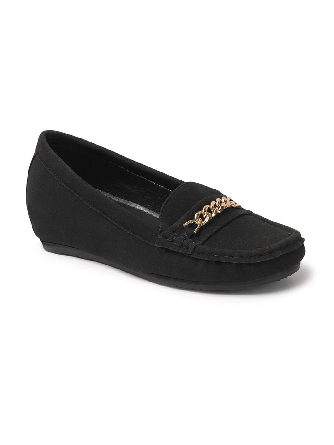 carlton london Women Comfortable and Stylish Flat Square Toe Slip On Fashion Loafer Shoes for Daily,Office, Casual and Formal Use-picture-25