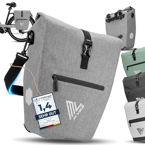 MIVELO 2in1 Fahrradtasche Gepäckträgertasche...