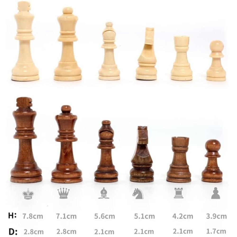 Juego de ajedrez Plegable Premium Chess Intelectual Ajedrez