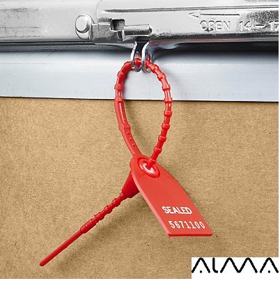 Scellé de Sécurité en plastique 380 mm 100 sztuk