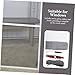 LIFKICH -in-one Window Screen Repair Kit Mesh Spline Rollers Hooks Tools for DIY Screen Replacement