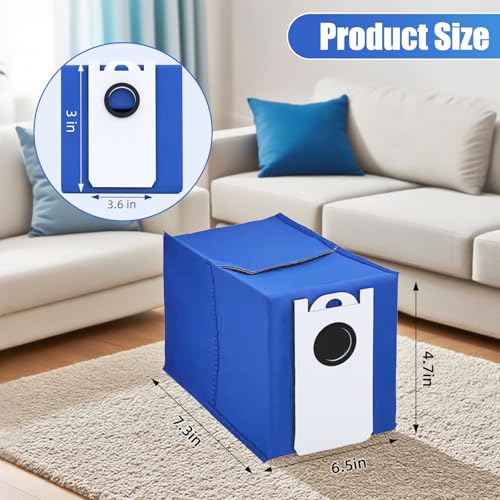 Image of 6-Pack UltraVision /UltraVision Pet Replacement Dust Bags for bObsweep RC400 & UltraVision /UltraVision Pet Robot Vacuum- 6L High-Capacity Self-Emptying Robot Vacuum Bags