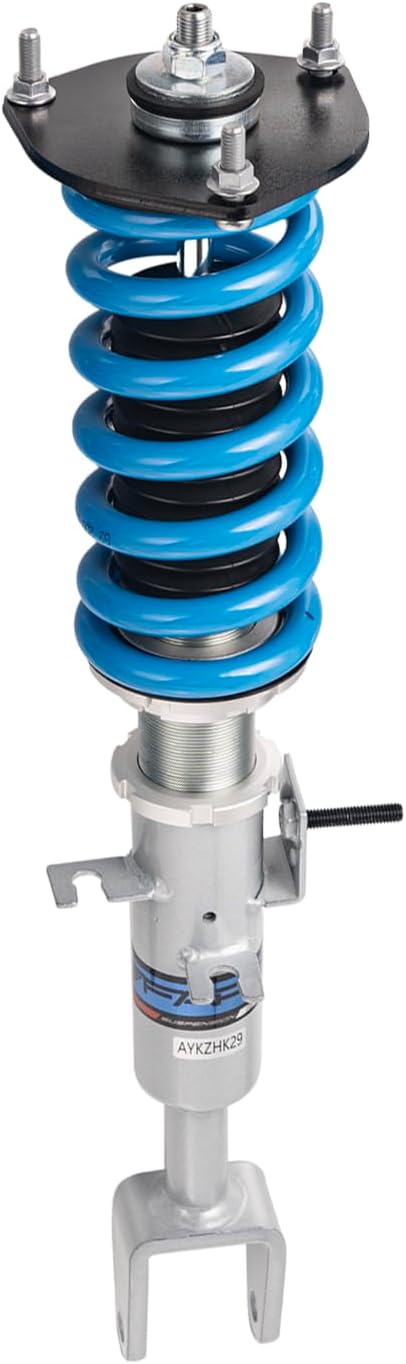 FAPO PS+ Coilovers for Nissan 350Z / Fairlady Z 2003-2008 Z33, for Infiniti G35 RWD 2003-2007 V35, for Nissan Skyline 01-07, 16-way Damping Height Adjustable Mono-Tube Lowering Suspension Struts Kits