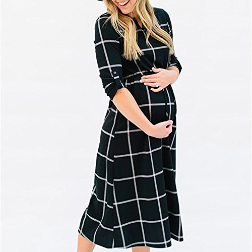 Vestidos de maternidade chiques casuais boho adereços fotografia vestido longo feminino gravata gráv