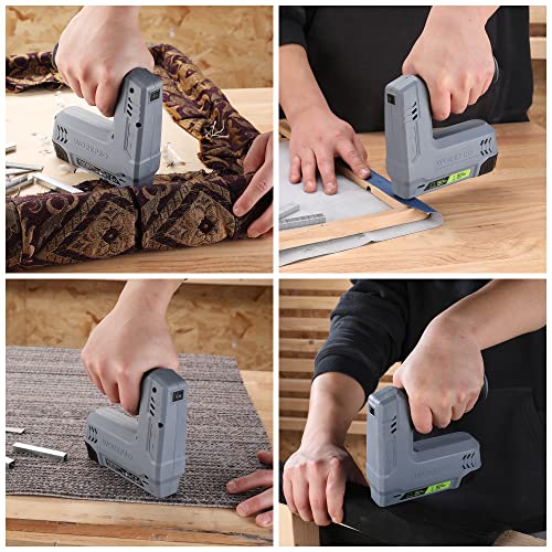 Workpro W125177AE 3.6V Power Electric Cordless 2-In-1 Staple And Nail Gun, 2.0Ah Battery Powered Stapler thumb #6