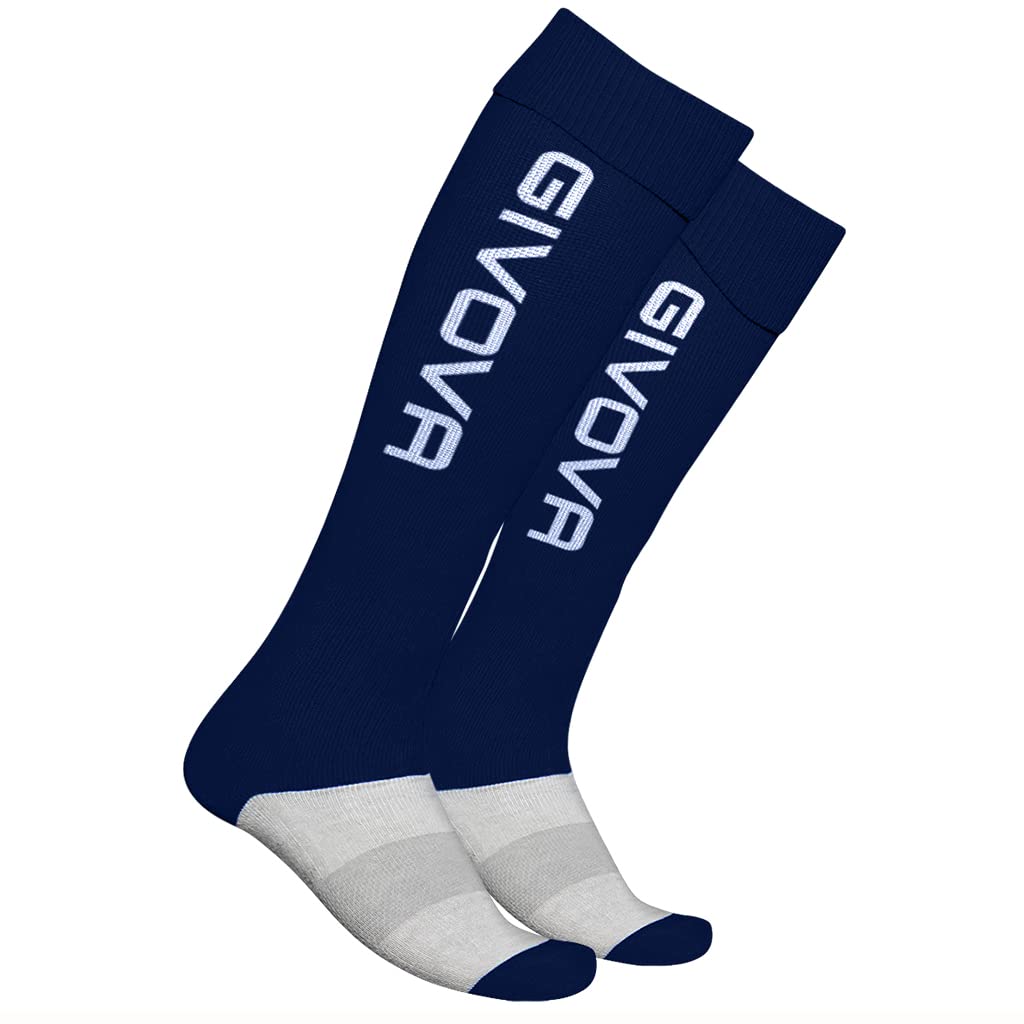 Givova, gym sock, blue/white, SENIOR