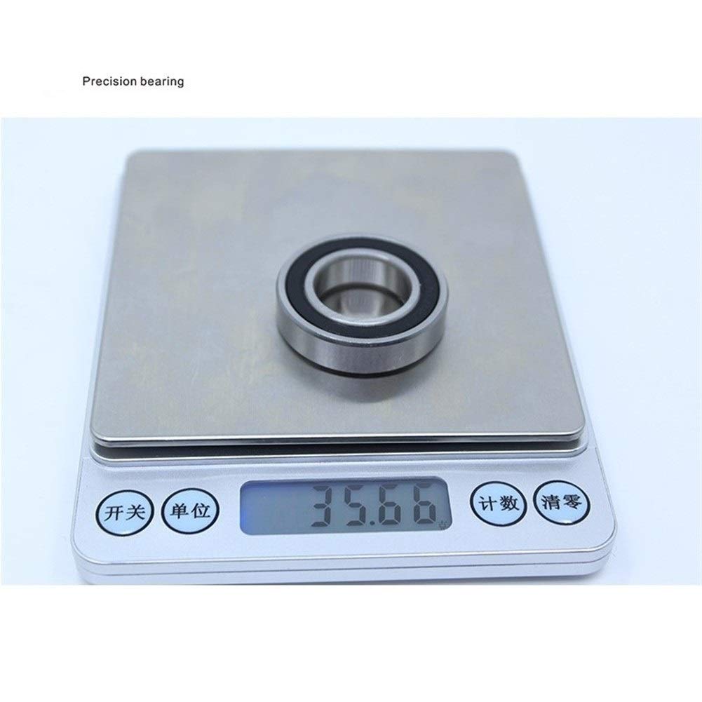 JIYAMI'EN EL-ZHOU Teniendo 6904-2RS Ranura Profunda ABEC-1 de sección Ligera Rodamientos 6904RS 61904 RS 20x37x9mm de rodamiento de Acero Cromado de precisión (10PCS)