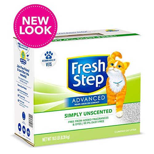 Fresh Step Ultra Unscented Litter, Clumping Cat Litter, 20 Pounds