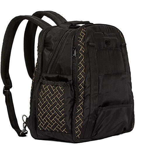 Lug Women's Sprout Overnight Bag, Brushed Black, One Size