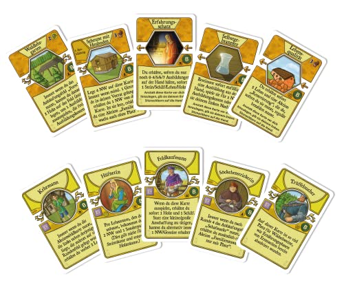Lookout, Agricola Bubulcus Deck, Expansion, Connoisseur Game, Board Game, 1-4 Players, From 12+ Years, 90+ Minutes, German - Image 4