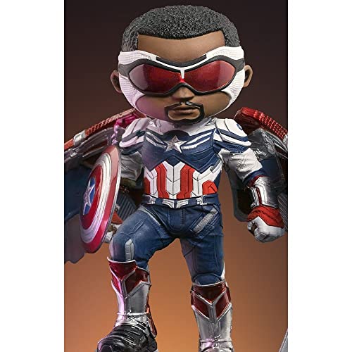 Estatua Captain America Sam Wilson MiniCo Iron Studios