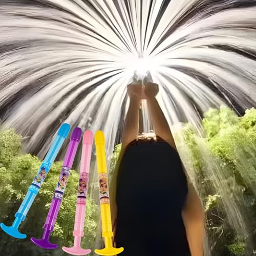 Pistola de Agua con Fuegos Artificiales, Romántica Pistola Aguas con Fuegos Artificiales, Water Gun para Niños y Adultos, Juguete de Pistola de Agua para Jardín, Playa, Piscina Al Aire Libre (4 Pcs) Pistola de Agua con Fuegos Artificiales, Romántica Pistola Aguas con Fuegos Artificiales, Water Gun para Niños y Adultos, Juguete de Pistola de Agua para Jardín, Playa, Piscina Al Aire Libre (4 Pcs)