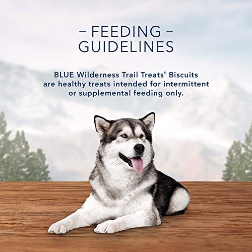 Blue Buffalo Wilderness Trail Treats High Protein Grain Free Crunchy Dog Biscuits Duck, Turkey, and Salmon 10-oz Variety… - Image 3