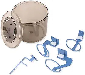 Posicionador Radiográfico Odontológico, Kit com 4 Peças Autoclaváveis para Radiografias Periapicais e Interproximais