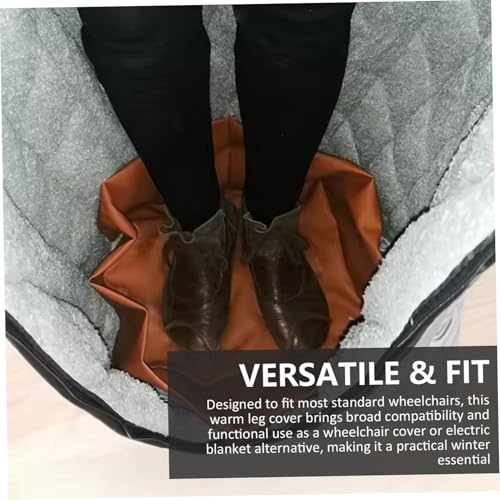 Couverture fauteuil roulant pour sorties d'hiver au chaud