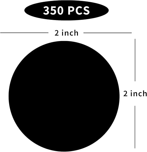 Miniatura 8 de STARLIBOO Calcomanías plateadas, calcomanías de puntos de 1.5 pulgadas, calcomanías permanentes de código de color, 600 calcomanías de precio de