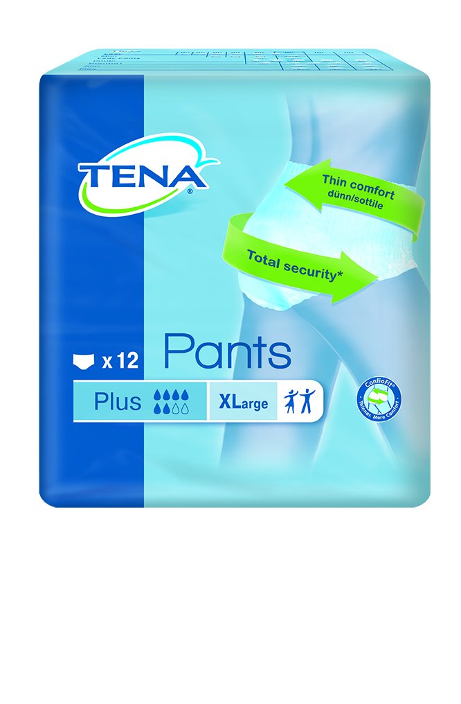 TENA PANTS Plus x-large 120-160 cm Einweghose 48 Stück by SCA Hygiene Products Vertriebs GmbH